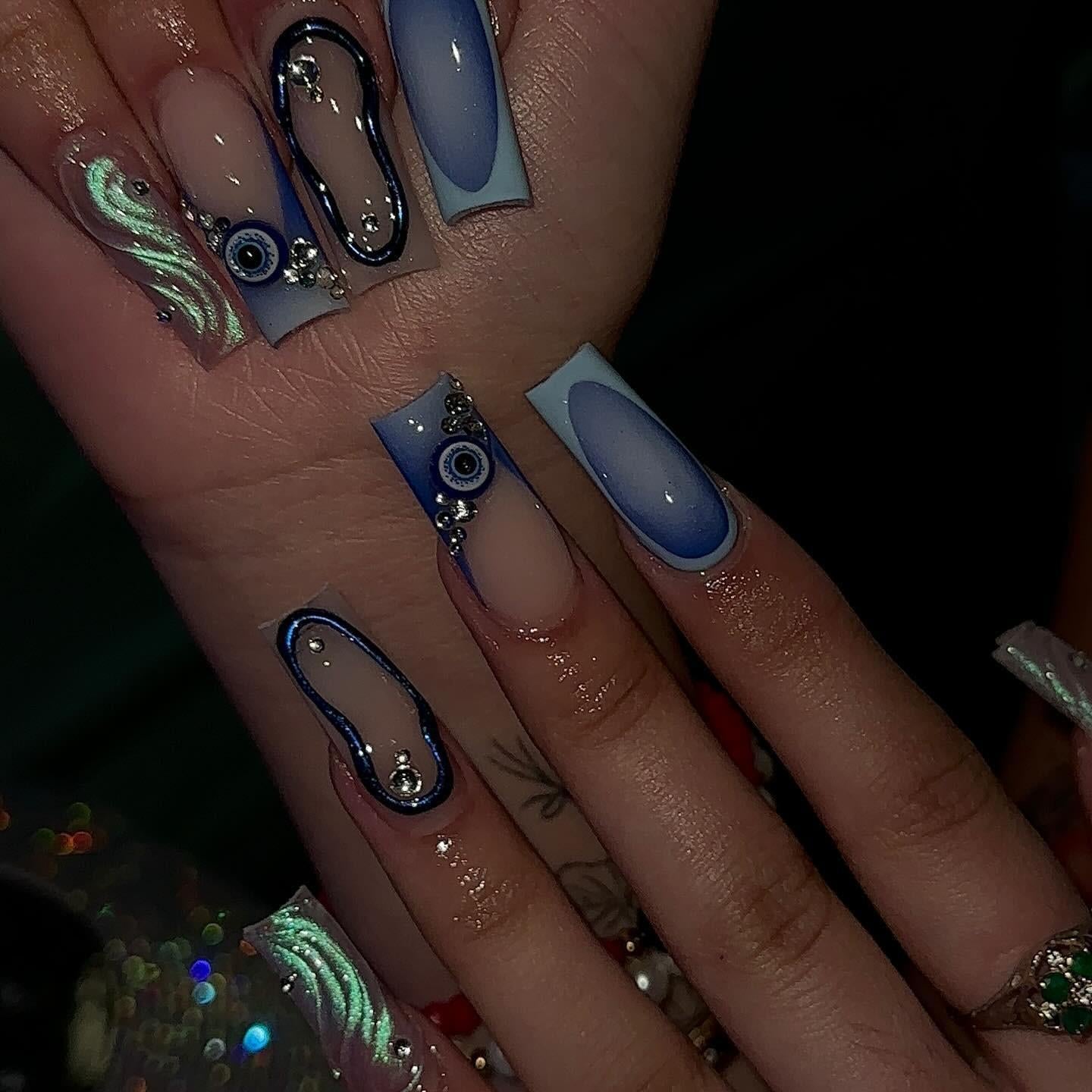 Mystic Blue Evil Eye