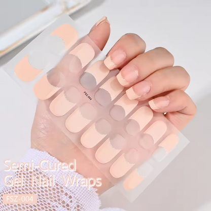 French Tip Nail Strips